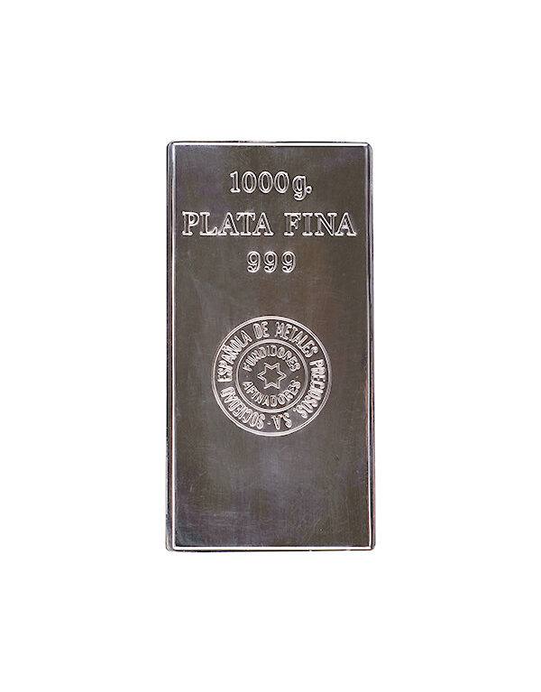 Lingote de plata 1 kg - SEMPSA - España