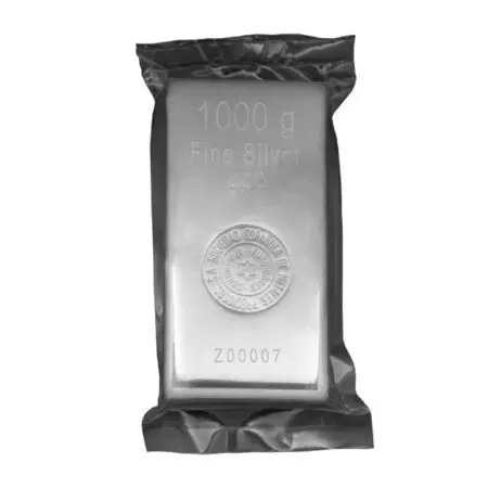 Lingote de plata 1 kg – SEMPSA – España