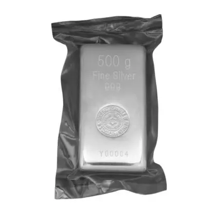 Lingote de plata 500 gr – SEMPSA – España