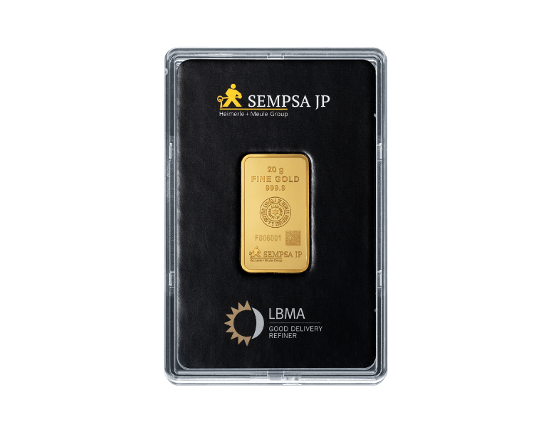 Lingote oro 20g – SEMPSA España