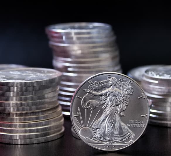 monedas de plata compraventa