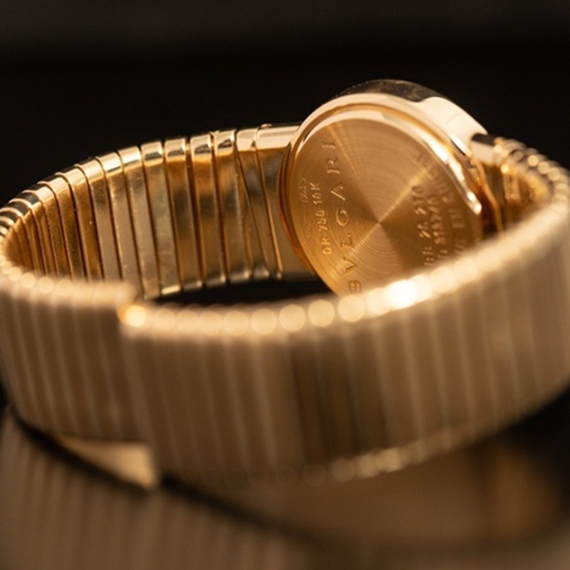 BULGARI tubogas Cuarzo Oro Negro 11