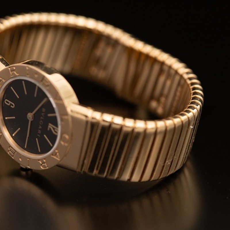 BULGARI tubogas Cuarzo Oro Negro 15