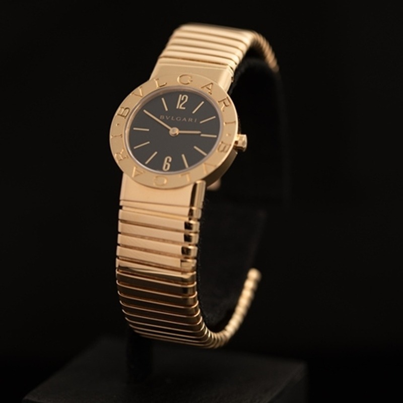 BULGARI tubogas Cuarzo Oro Negro 6