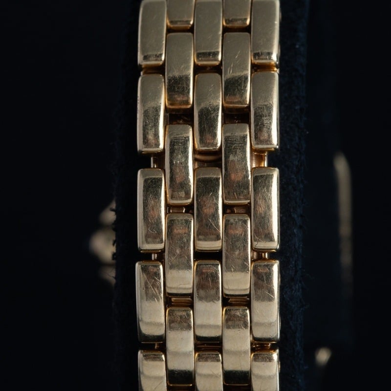 CARTIER Panthere Cuarzo Oro Esfera Blanco 56877 04