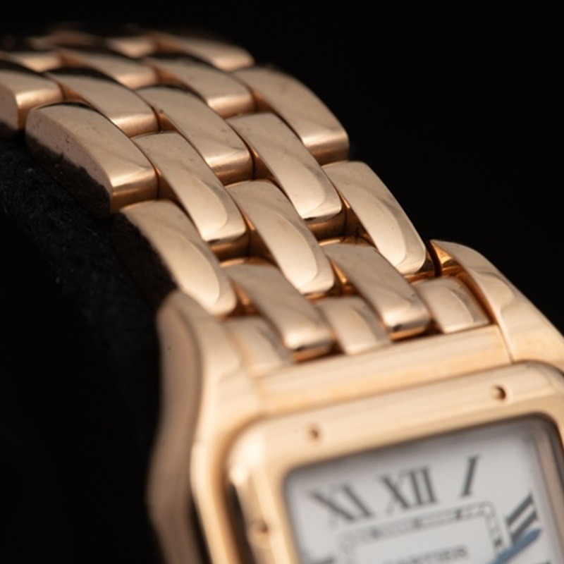CARTIER Panthere Cuarzo Oro rosa Blanco 14