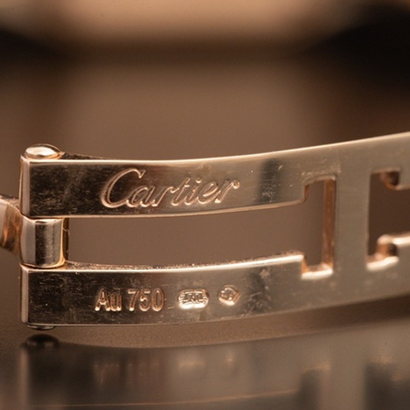 CARTIER Panthere Cuarzo Oro rosa Blanco 17