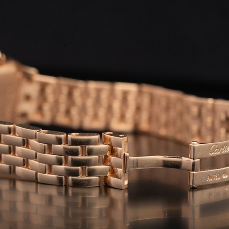 CARTIER Panthere Cuarzo Oro rosa Blanco 21