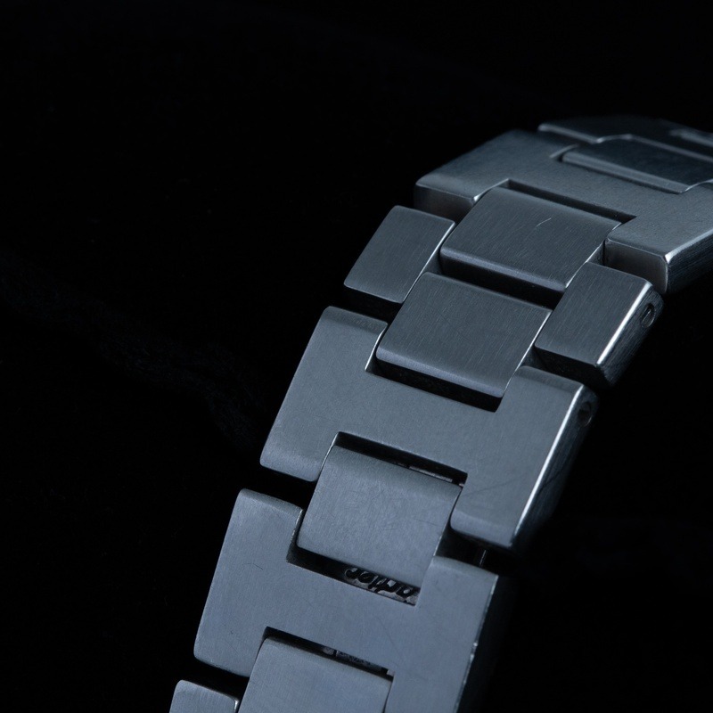 CARTIER Pasha C Cuarzo Acero Esfera Azul 56846 07