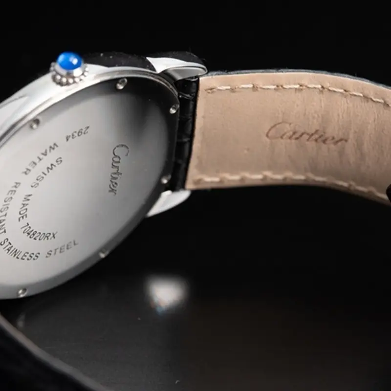 CARTIER Rondo Solo Cuarzo Acero Blanco 08