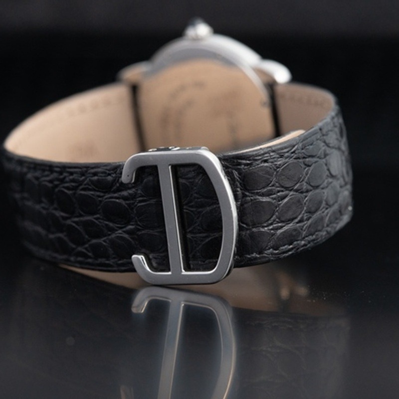 CARTIER Rondo Solo Cuarzo Acero Blanco 10