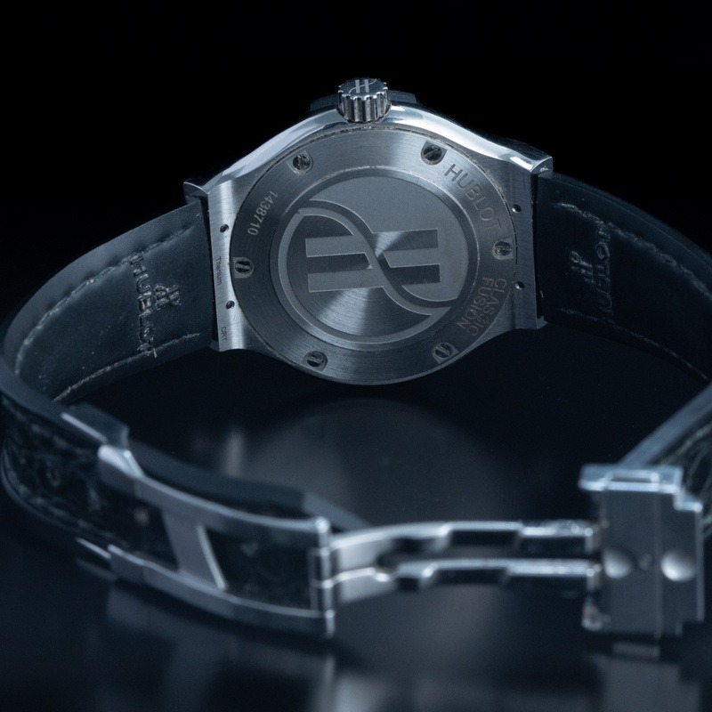 HUBLOT Classic Fusion Automático Acero Esfera Verde 97085 06