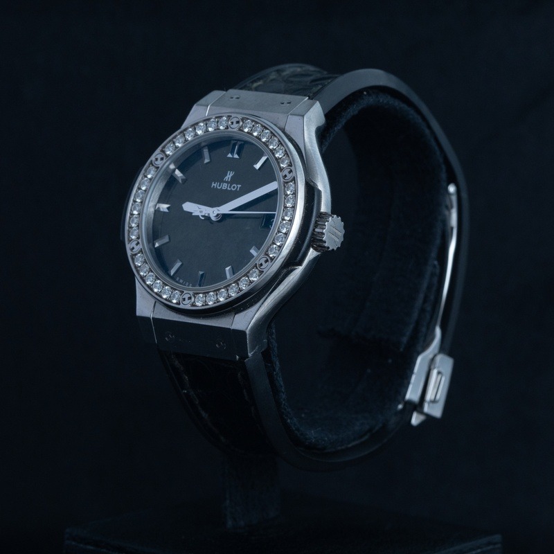 HUBLOT Classic Fusion Automático Acero Esfera Verde 97085 10
