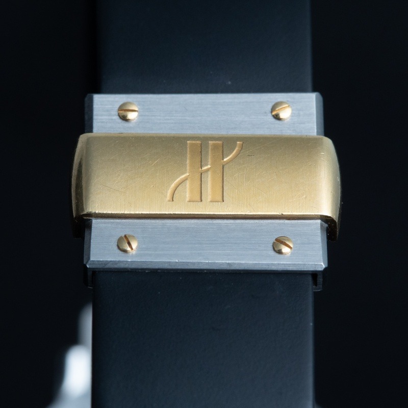 HUBLOT Classic MDM Cuarzo Acero y oro Esfera Negro 34282 05