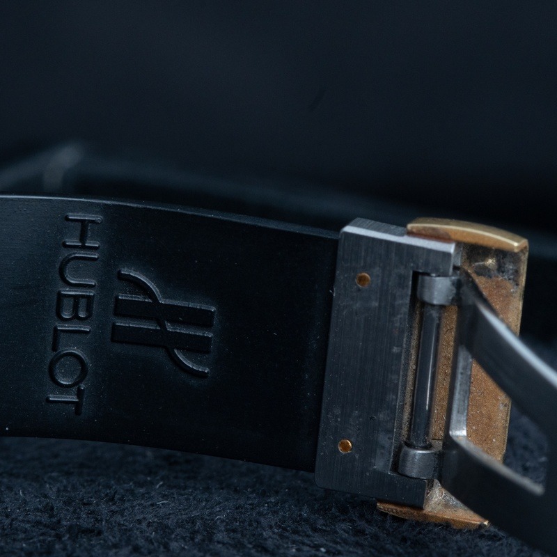 HUBLOT Classic MDM Cuarzo Acero y oro Esfera Negro 34282 06