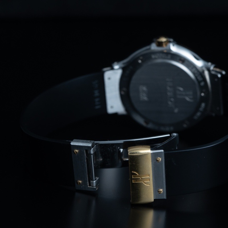HUBLOT Classic MDM Cuarzo Acero y oro Esfera Negro 34282 10