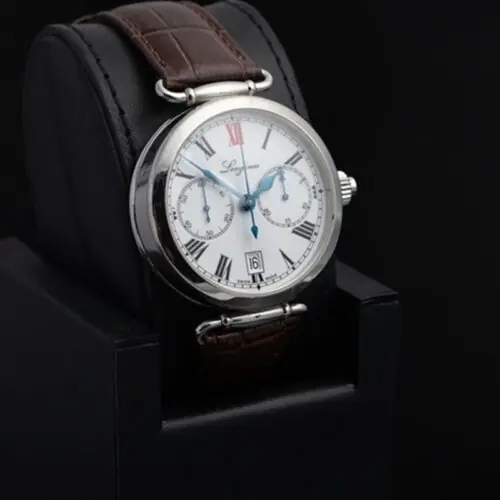LONGINES Heritage Automatico Acero Blanco 08