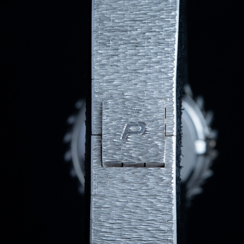 PIAGET VINTAGE Cuerda Oro Esfera Plata 56792 04