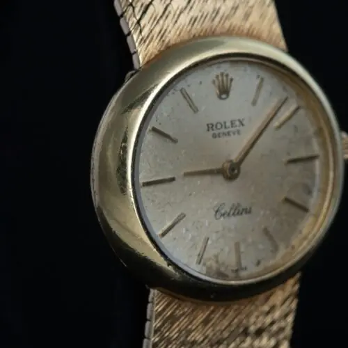 ROLEX Cellini Cuerda Oro Esfera Champane 5033 01