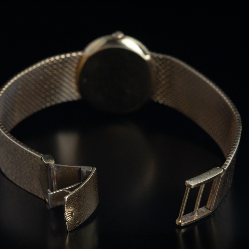 ROLEX Cellini Cuerda Oro Esfera Champane 5033 05