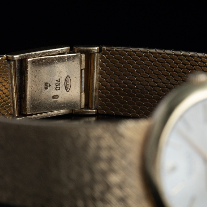 ROLEX Cellini Cuerda Oro Esfera Champane 5033 07