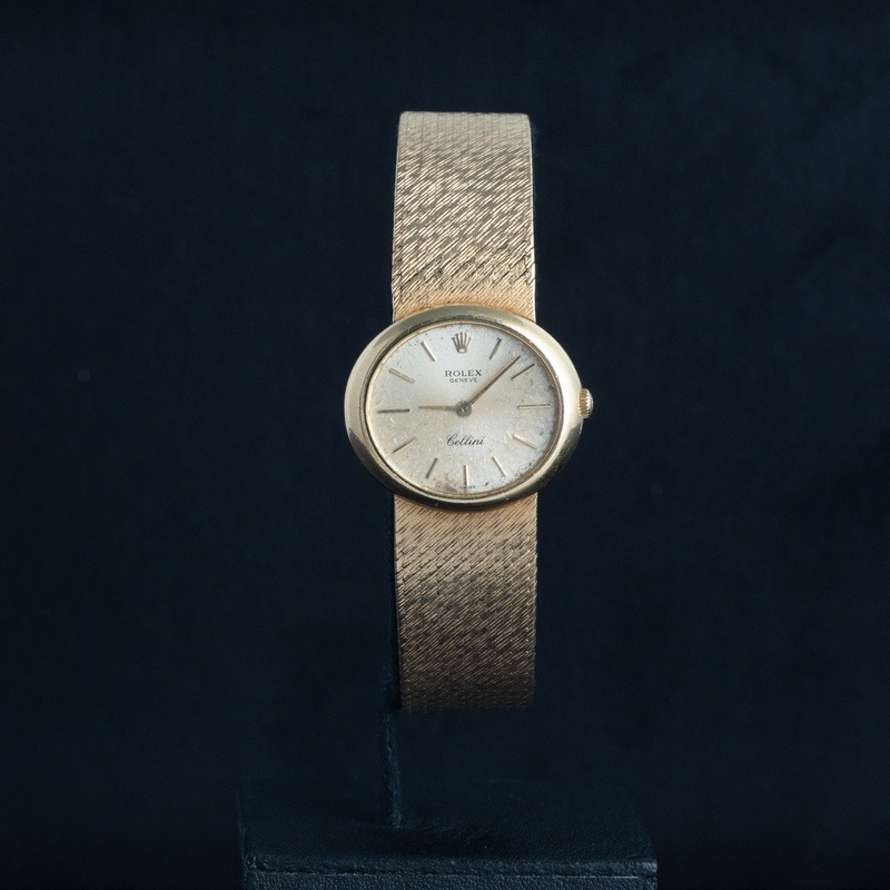 ROLEX Cellini Cuerda Oro Esfera Champane 5033 11