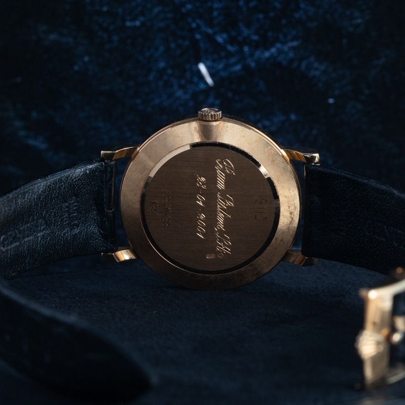 ROLEX Cellini Cuerda Oro Esfera Negro 56830 04