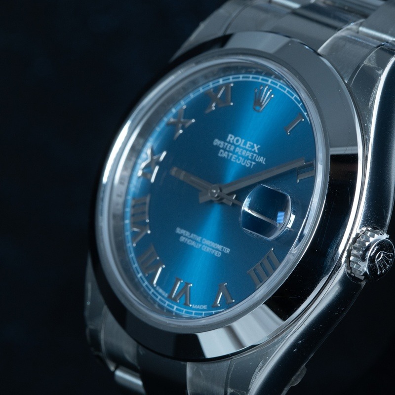 ROLEX Datejust Automático Acero Esfera Azul 56805 01