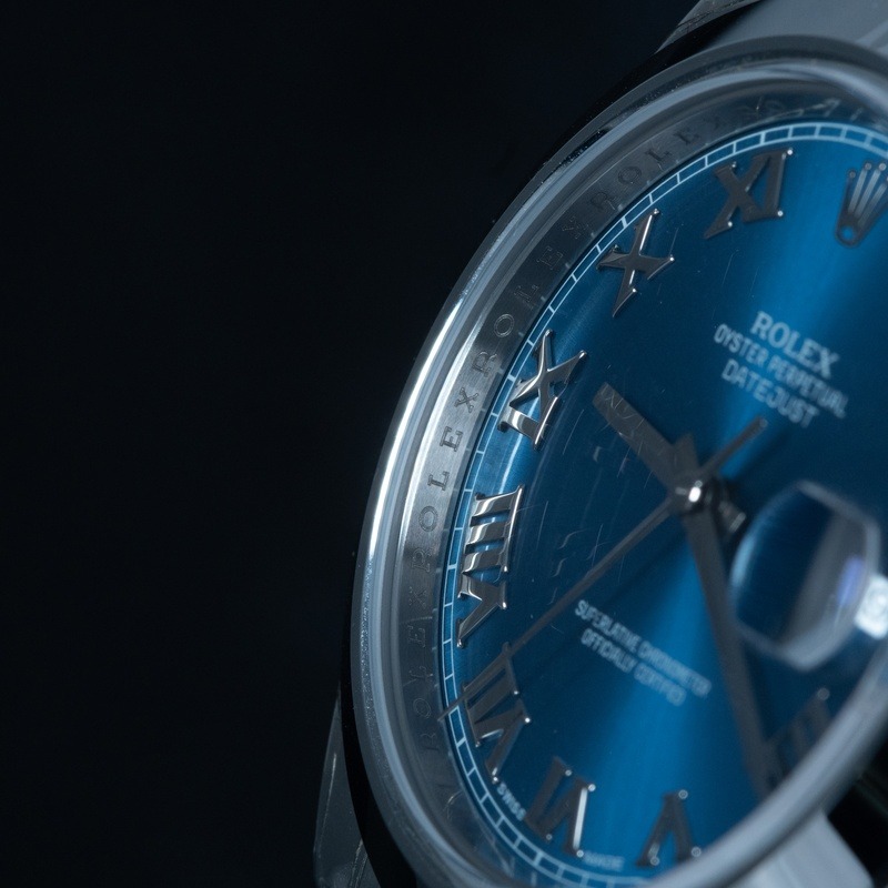 ROLEX Datejust Automático Acero Esfera Azul 56805 07