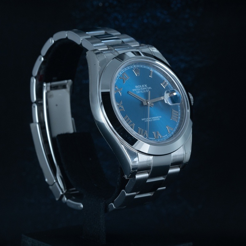 ROLEX Datejust Automático Acero Esfera Azul 56805 09