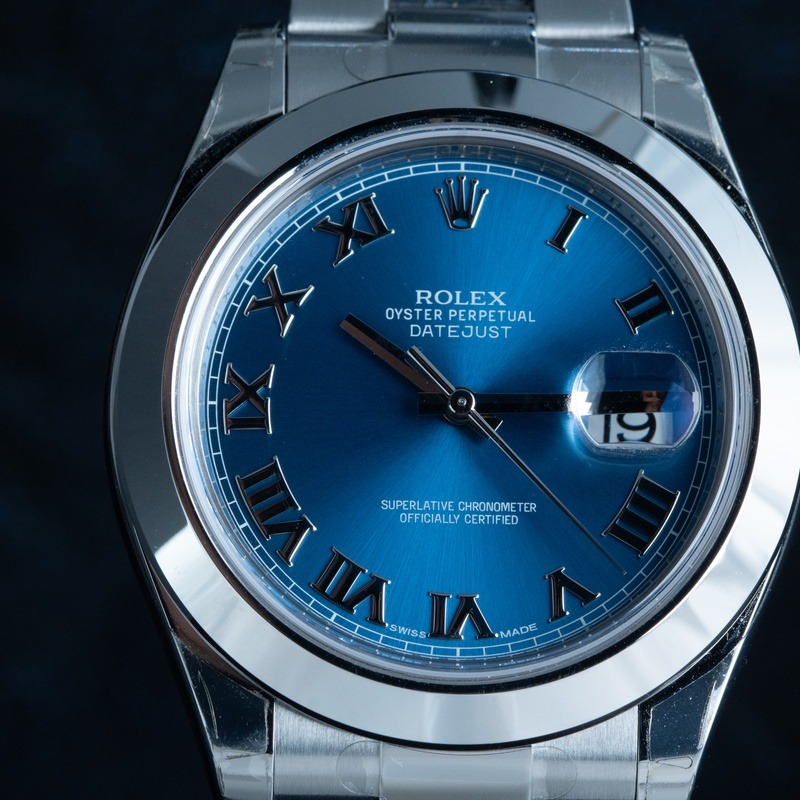 ROLEX Datejust Automático Acero Esfera Azul 56805 10