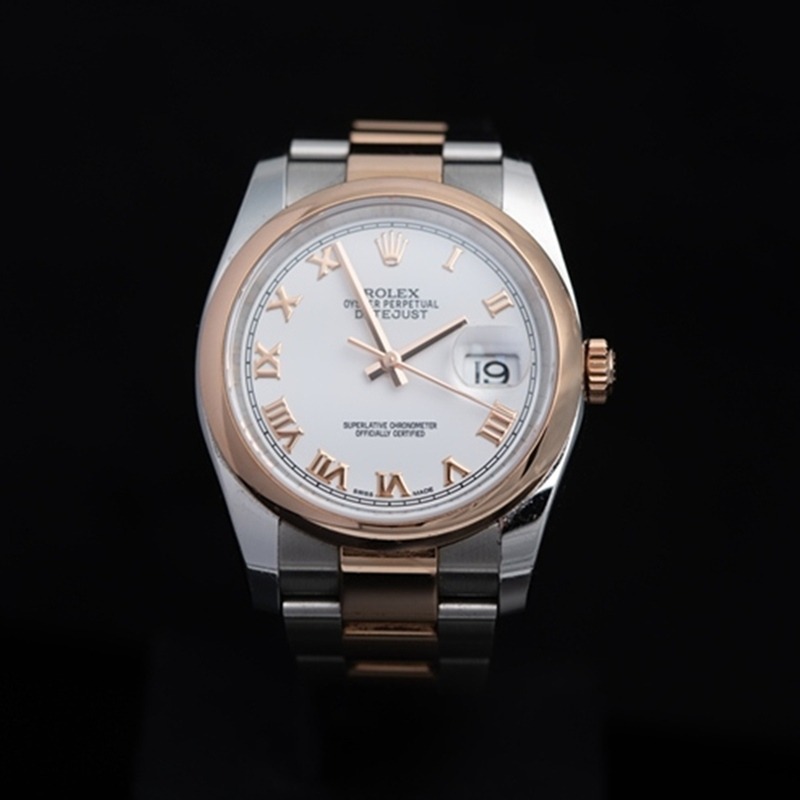 ROLEX Datejust Automatico Acero y oro Blanco 11