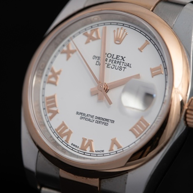 ROLEX Datejust Automatico Acero y oro Blanco 16