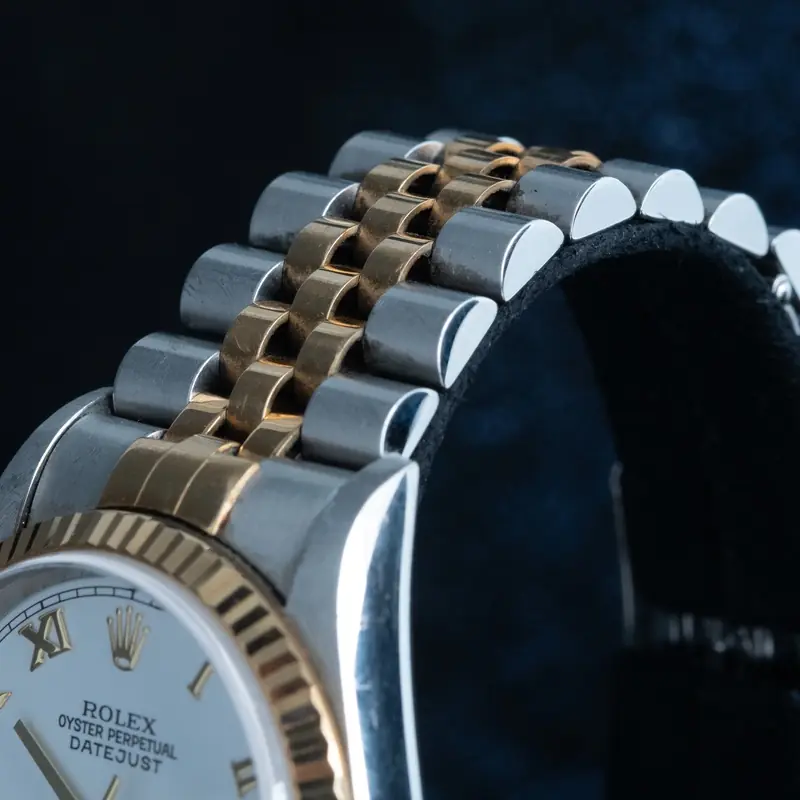 ROLEX Datejust Automático Acero y oro Esfera Blanco 56841 05