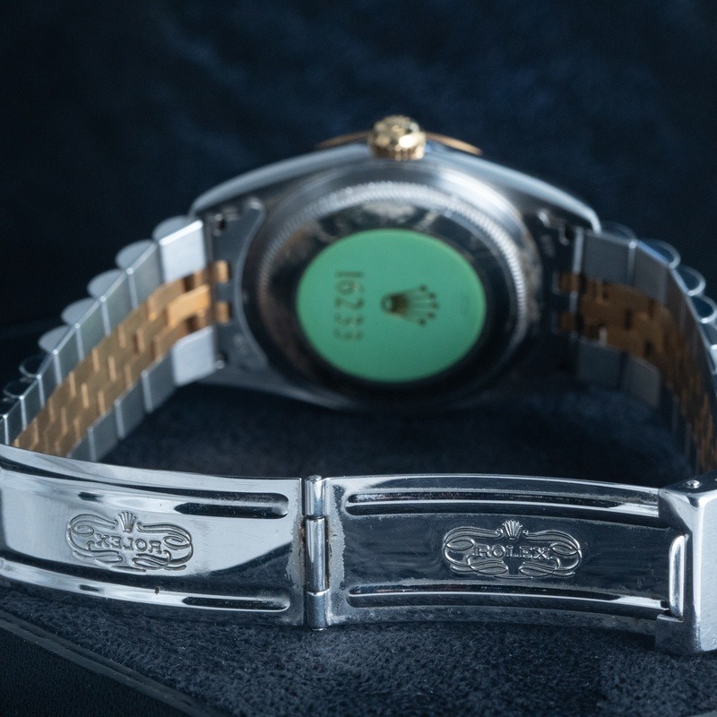 ROLEX Datejust Automático Acero y oro Esfera Blanco 56841 06