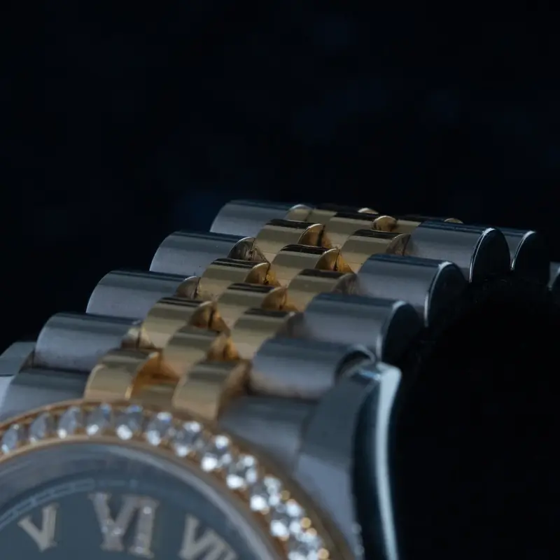 ROLEX Datejust Automático Acero y oro Esfera Verde 56810 04