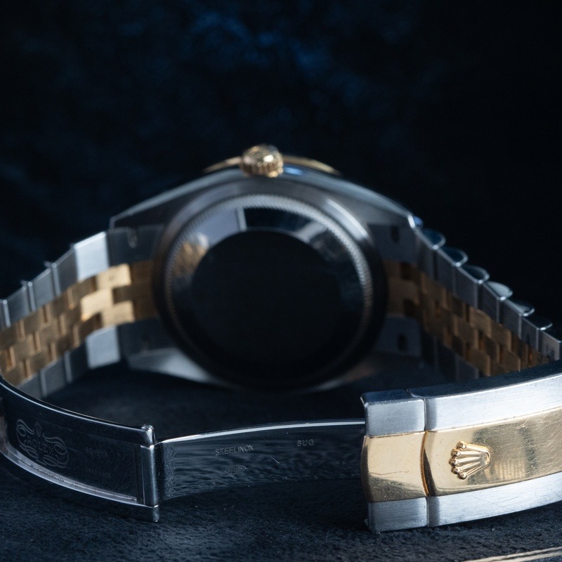 ROLEX Datejust Automático Acero y oro Esfera Verde 56810 05