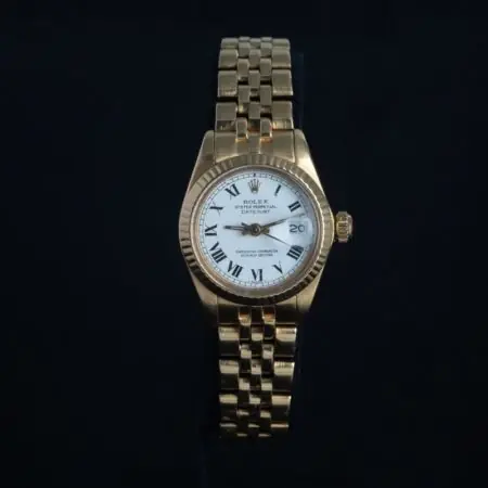 ROLEX Datejust Automático Oro Esfera Champane 56859 05
