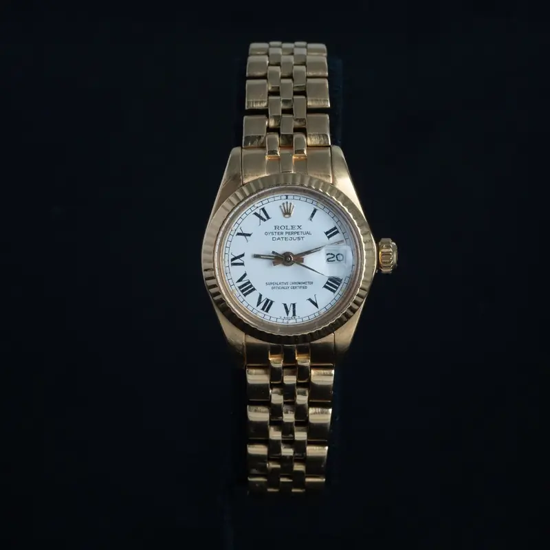ROLEX Datejust Automático Oro Esfera Champane 56859 05