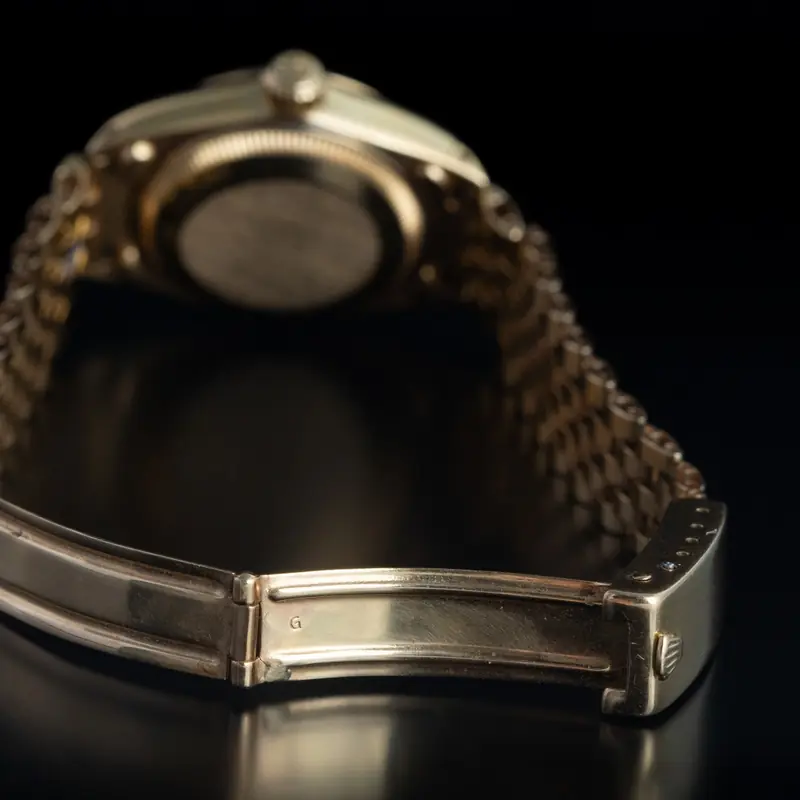 ROLEX Datejust Automático Oro Esfera Champane 56859 08