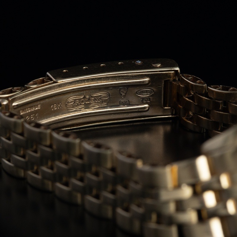 ROLEX Datejust Automático Oro Esfera Champane 56859 09