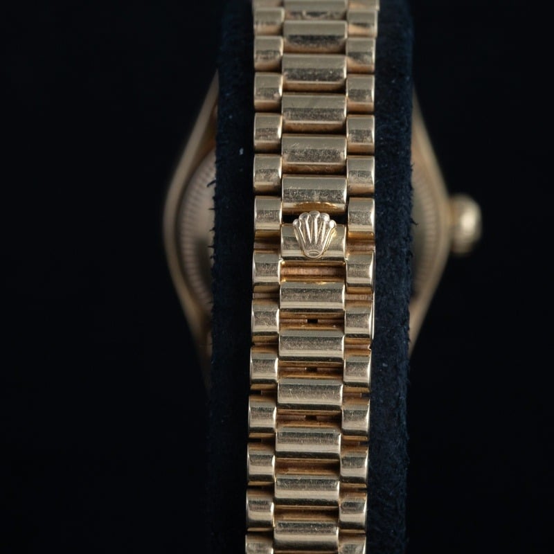 ROLEX Datejust Automático Oro Esfera Champane 56870 06