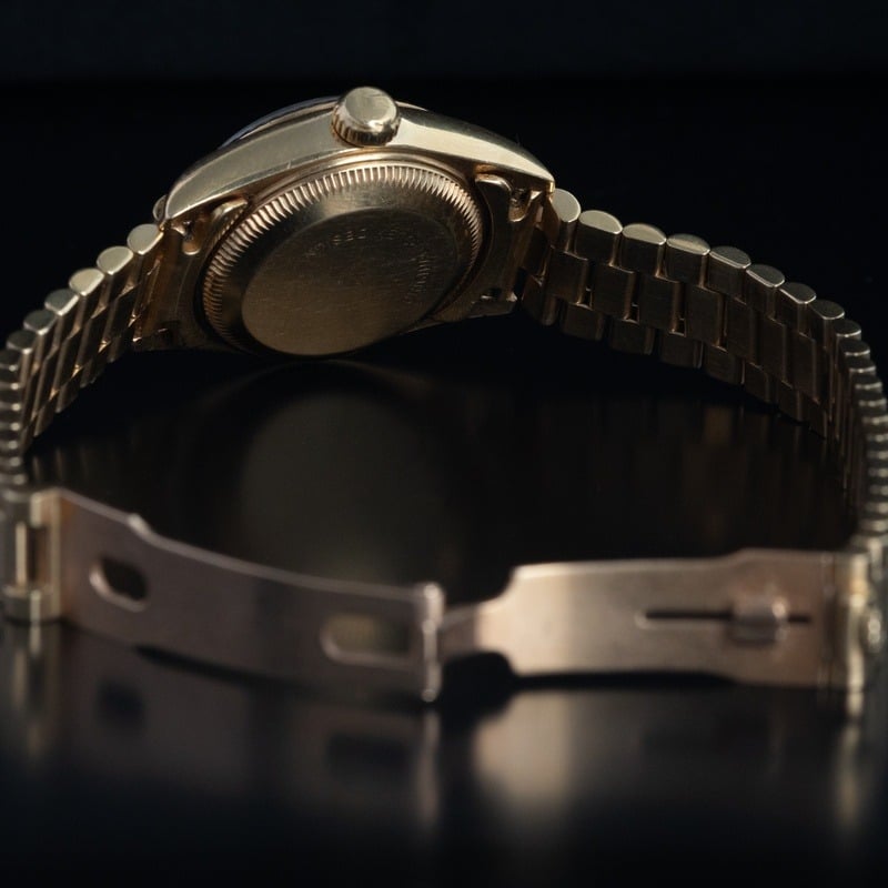 ROLEX Datejust Automático Oro Esfera Champane 56870 07