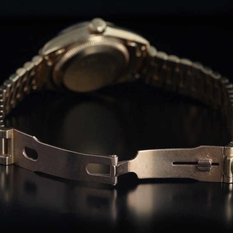 ROLEX Datejust Automático Oro Esfera Champane 56870 08