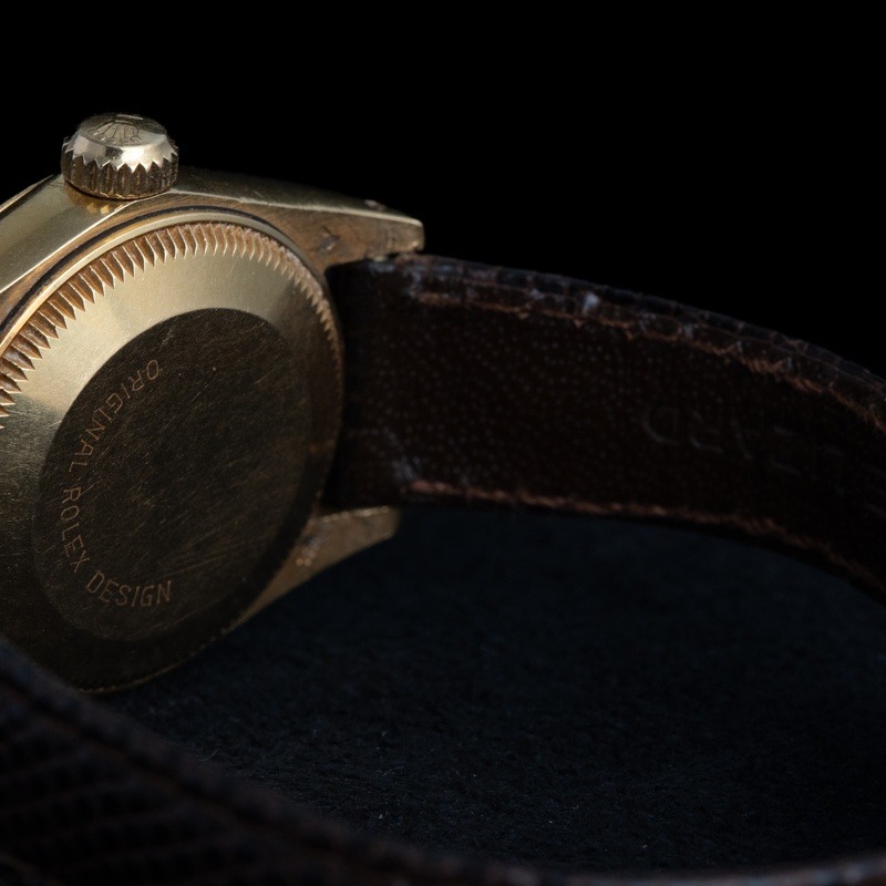 ROLEX Datejust Automático oro Esfera Champane 56808 08