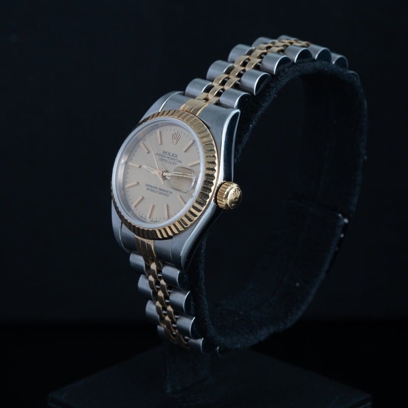 ROLEX Datejust lady Automático Acero y oro Esfera Champane 56833 08