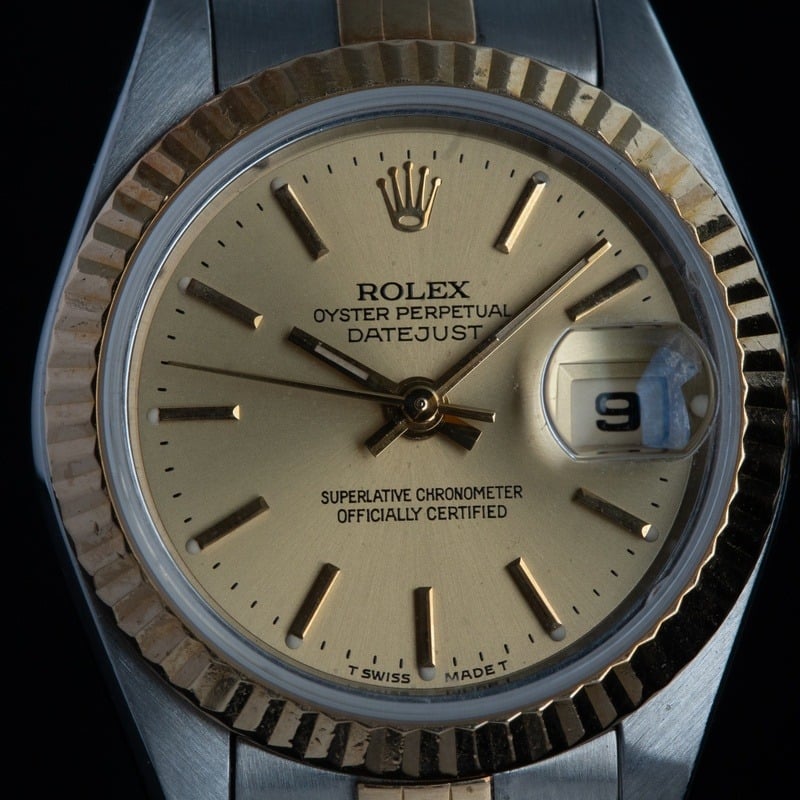 ROLEX Datejust lady Automático Acero y oro Esfera Champane 56833 10