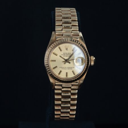 ROLEX Datejust lady Automático Oro Esfera Champane 56839 08