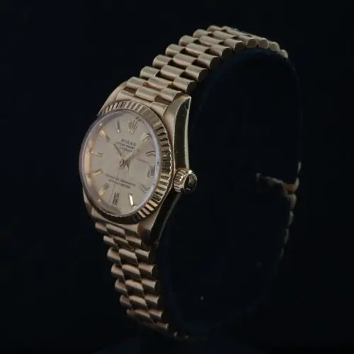 ROLEX Datejust lady Automático Oro Esfera Champane 56839 09