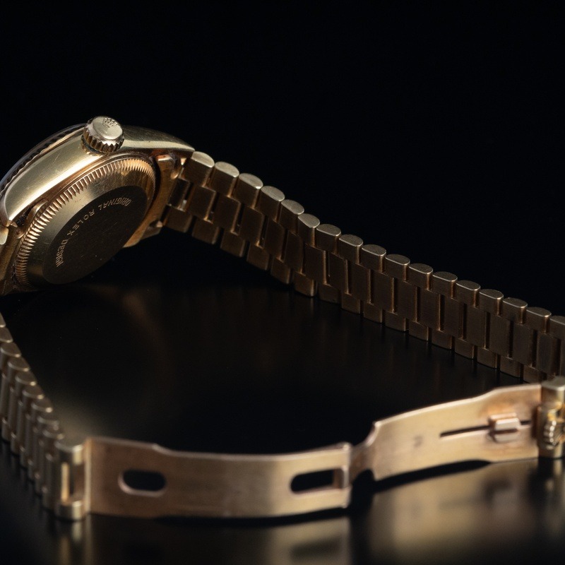 ROLEX Datejust lady Automático oro Esfera Champane 62783 04